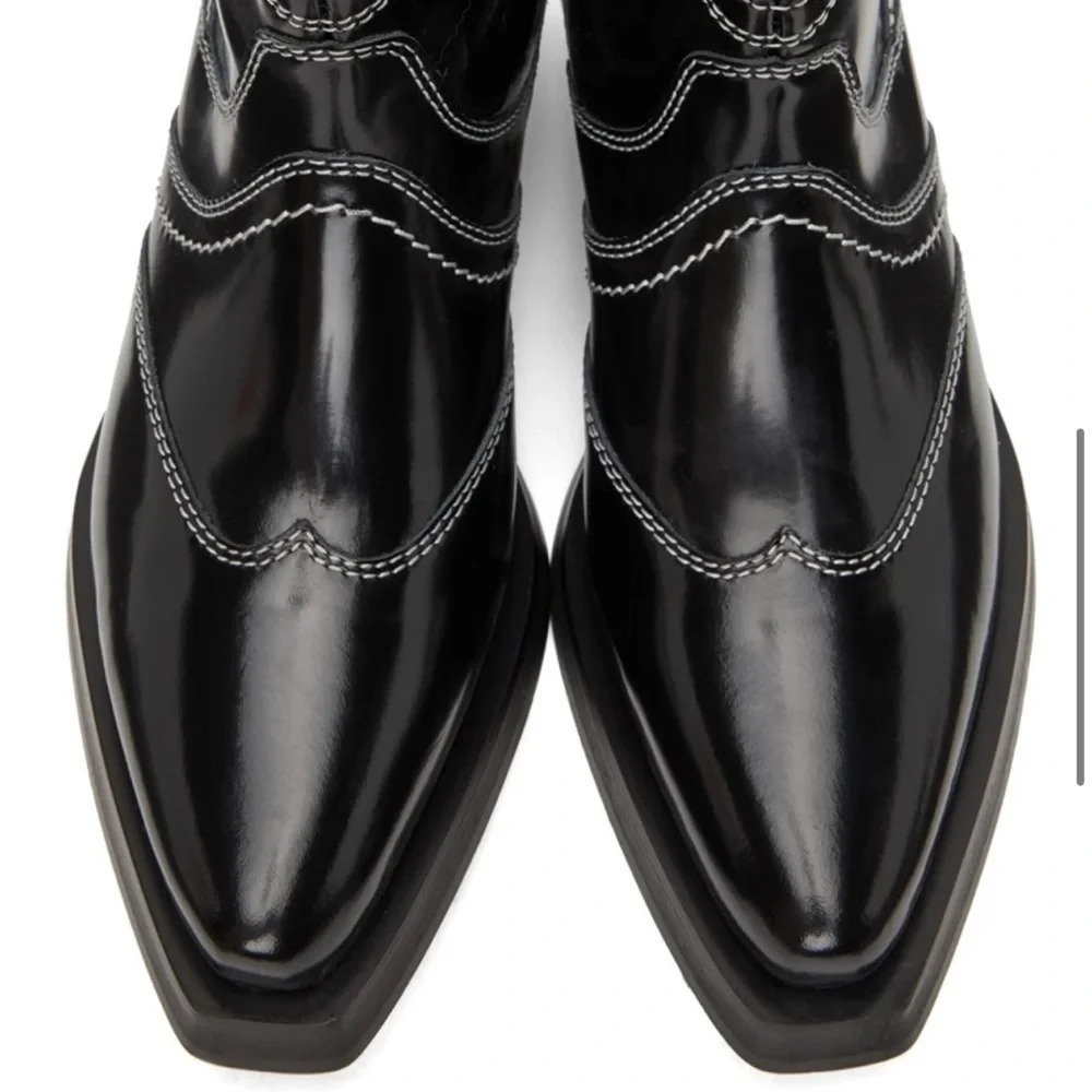ganni western ankle boots - Picture 4 of 5
